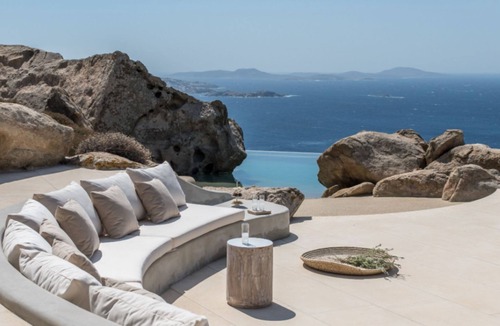 Agios Stefanos Villa | Beautiful Tourlos Villa With Sea Access