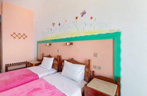 Agia Galini Bed & Breakfast | Bed and Breakfast 'Double Room No 204 Sea View' with Sea View, Wi-Fi and Air Conditioning