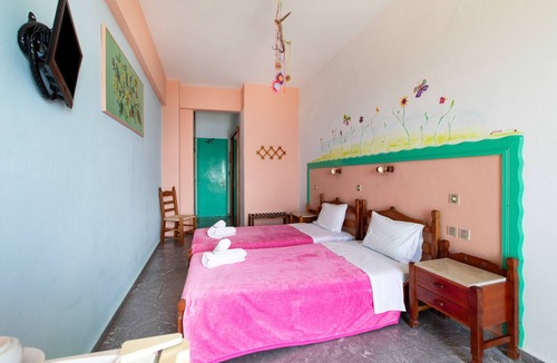 Agia Galini Bed & Breakfast | Bed and Breakfast 'Double Room No 204 Sea View' with Sea View, Wi-Fi and Air Conditioning