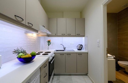 Agios Nikolaos Apartment | Bellevue Suites - Studio 1 with Pool View