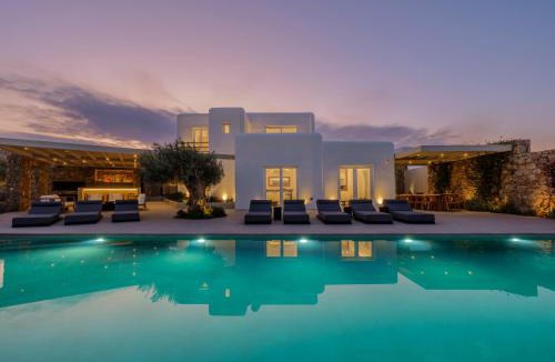 Kalafatis Villa | Blue Eye Grand Villa Mykonos
