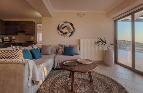 Korithi House | Blue Sea House with amazing sea view and private pool