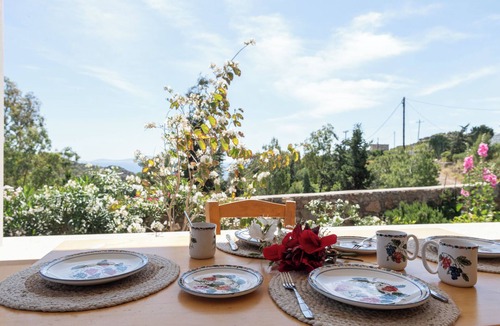 Skala Apartment | Blue Vista Patmos Sofia Triple Apartment