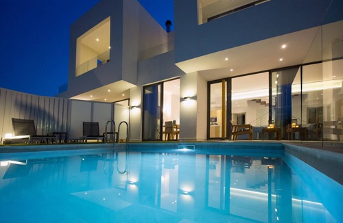 Kato Galatas Villa | Brand New S&K VILLAS - VILLA K , 150M From Kalamaki Beach & 5.5 Km from Chania