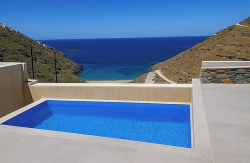 Kithnos Villa | Brand New Villa of 1.5 acres with Sea & Pool view in a really stunning location!