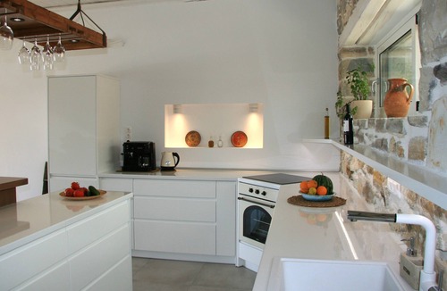 Pitsidia Villa | Breathtaking view, sea view, sunset & underfloor heating.