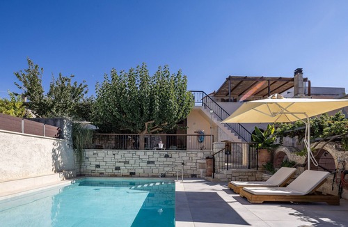 Mylopotamos Villa | Captain's Hyatt, private pool,Near tavern