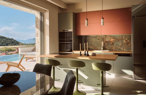 Ano Volimes Villa | Casa Blanca Villa, Pool, SeaViews & Wine Cellar