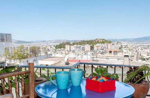 Neapoli House | Central Lycabettus view, pr bath, pr living area, pr balcony