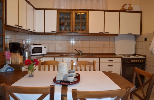 Kavala Apartment | Charming clean and spacious family apartment with view to the sea and forest