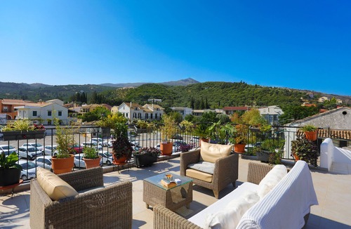Kassiopi Apartment | Charming Renovated Kassiopi Apartment - WiFi, Aircon, Roof Terrace