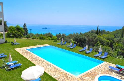 Parelia Apartment | Charming Studio Apartments with Swimming Pool near Pelekas Beach