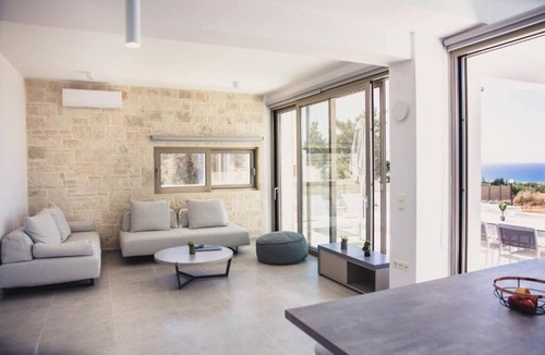 Adelianos Kampos Villa | Contemporary Hillside Villa with Private Pool
