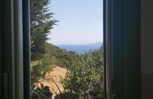 Kato Aprovatou Apartment | Cosy studio with stanning sea view