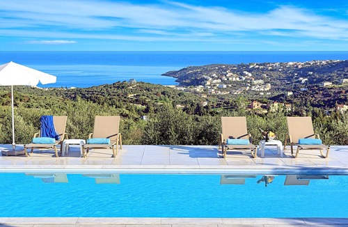 Douliana Villa | Cretan Family Villa Heated Pool