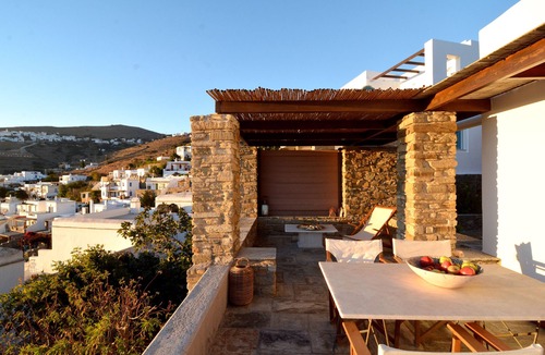 Tinos Town Villa | Cycladic Fos | Entire 2BR villa | SeaView
