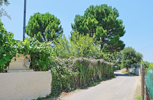 Almiros Beach Apartment | Dalia Apartment: Beautiful gardens, near beach, sleeps 4
