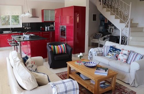 Petaleia Villa | Delightful Secluded Villa Above Avlaki. Fabulous Views, Private Pool, A/C Wi-fi