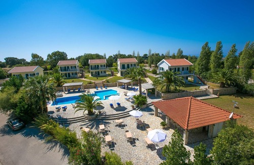 Spartia Villa | Deluxe Kefalonia Apartment | Liakas Village Apartments | Swimming Pool | 1 BDR.