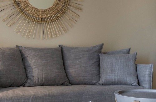 Karavomylos Villa | Deluxe Kefalonia Apartment | Apartment Helios | 1 Bedroom | Outdoor Pool |.