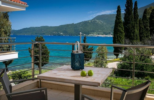 Karavomylos Villa | Deluxe Kefalonia Apartment | Apartment Levanda | 1 Bedroom | Pool | Sea View |.