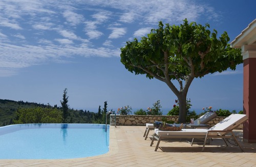 Kavallos Villa | Deluxe Villa With Private Pool - with Panoramic View, Art Blue Villas