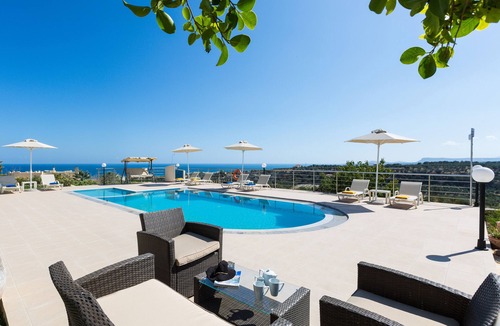 Adelianos Kampos Villa | Diamantis Villa, Serene Oasis with SeaViews
