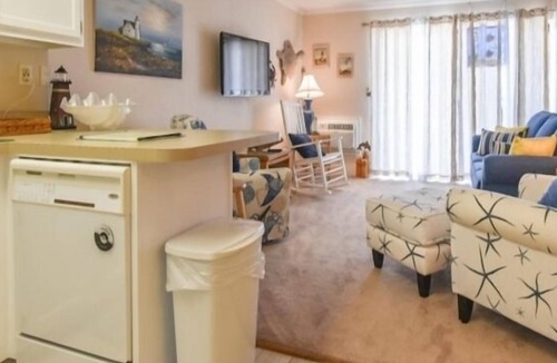 North Ocean City Condo | Direct Ocean Front just Steps from the beach in North Ocean City! Full Kitchen w/Dishwasher, Wifi