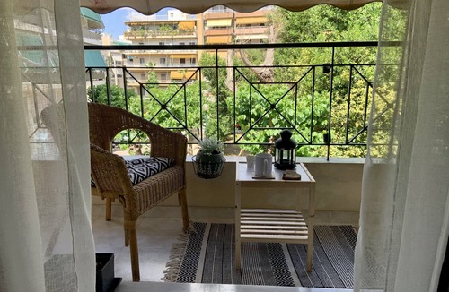 New Kypseli Apartment | DreamStay park view Apt near city center with dedicated office space