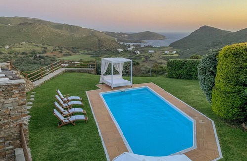 Kato Fellos Villa | Dreamy Holiday Villa in Andros, Greece With Private Pool and Stunning Sea View