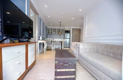 Na Chom Thian Condo | E8 - 2bedroom french style beautiful pool view Pattaya Seven seas cote d azur