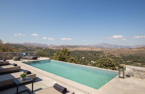 Armenoi Villa | Eforasis Villa II, with Heated Spa Whirlpool