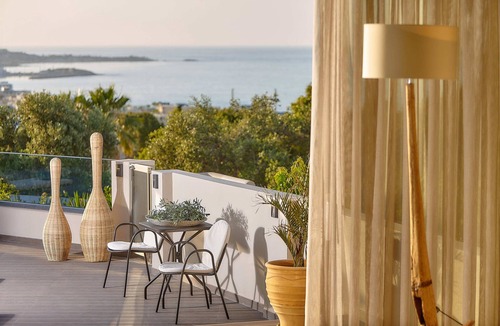 Hersonissos Centre Villa | Elegance Villa Sea View with Private Pool