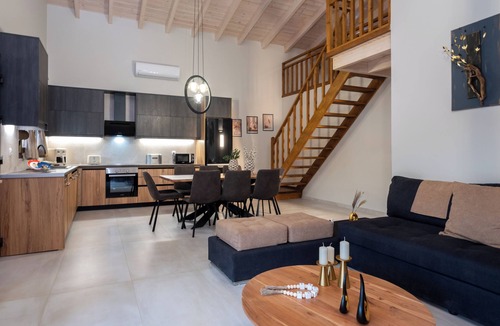 Agios Nikolaos Villa | Eleolithos Villa olive & pool