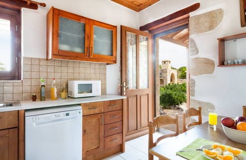 Apokoronas Villa | Eleonas stone villa with private pool, mountain views, serene location