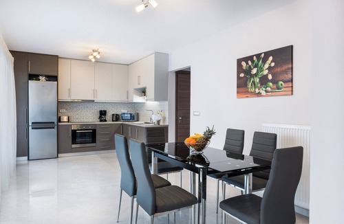 Gerani Apartment | Enjoy Summer from a lux flat steps to Sandy Beach