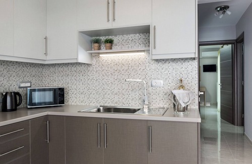 Gerani Apartment | Enjoy Summer from a lux flat steps to Sandy Beach