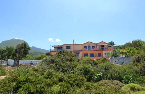 Karlovassi Apartment | Enjoy Sunrises and Sunsets from this Cozy Studio