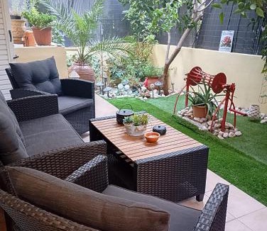 Irakleio Apartment | Ηome & Garden with parking close to Olympic Stadium
