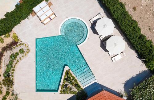 Rhodes Town Villa | Excelencia New Villa with Artistic Pool & Sea View