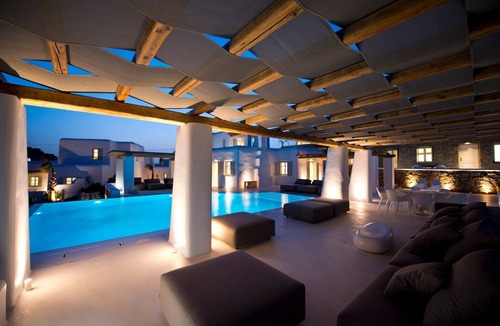 Tourlos Villa | Excellent Tourlos Villa | 8 Bedrooms | Villa Opal | Stunning Sea and City Views