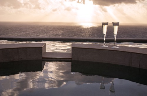 Falassarna Villa | Exceptional 3bd villa Bespoke, heated pool, jacuzzi, sauna, sea & sunset view