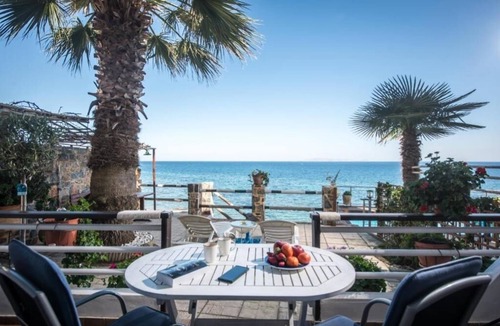 Palaiokastro Apartment | Exclusive Seaside Retreat Two-Bedroom Apartment with Ocean View