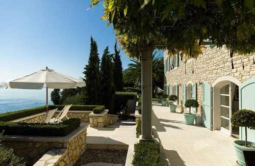Katavolos Villa | Exclusive Stone Villa with Magnificent Panoramic Sea View, Private Pool, Jacuzzi, Gym, Tennis Court