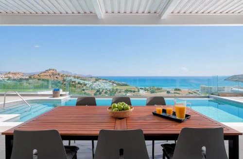 Vlicha Villa | Executive Rhodes Villa Villa Kastro Stunning Sea Views 3 Bedrooms Lindos
