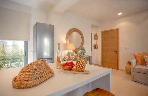 Kouramades Villa | Experience Corfu: Komidoro, 2BR Villa - Lux, BBQ, Parking, Gym, Sleeps 4