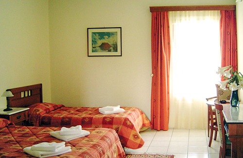Monemvasia Hotel | Family room with view next to Monemvasia rock