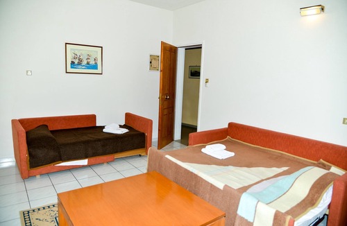 Monemvasia Hotel | Family room with view next to Monemvasia rock