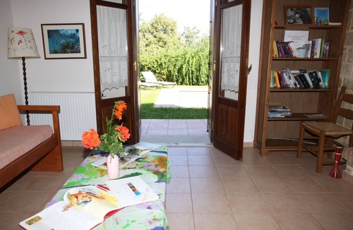 Prines Villa | Family-sized romantic villa with private pool and sea view-ALOE villa in Prines.