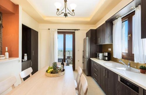 Kirianna Villa | Family Villa Katifes w/Private Pool, BBQ area and Sea View